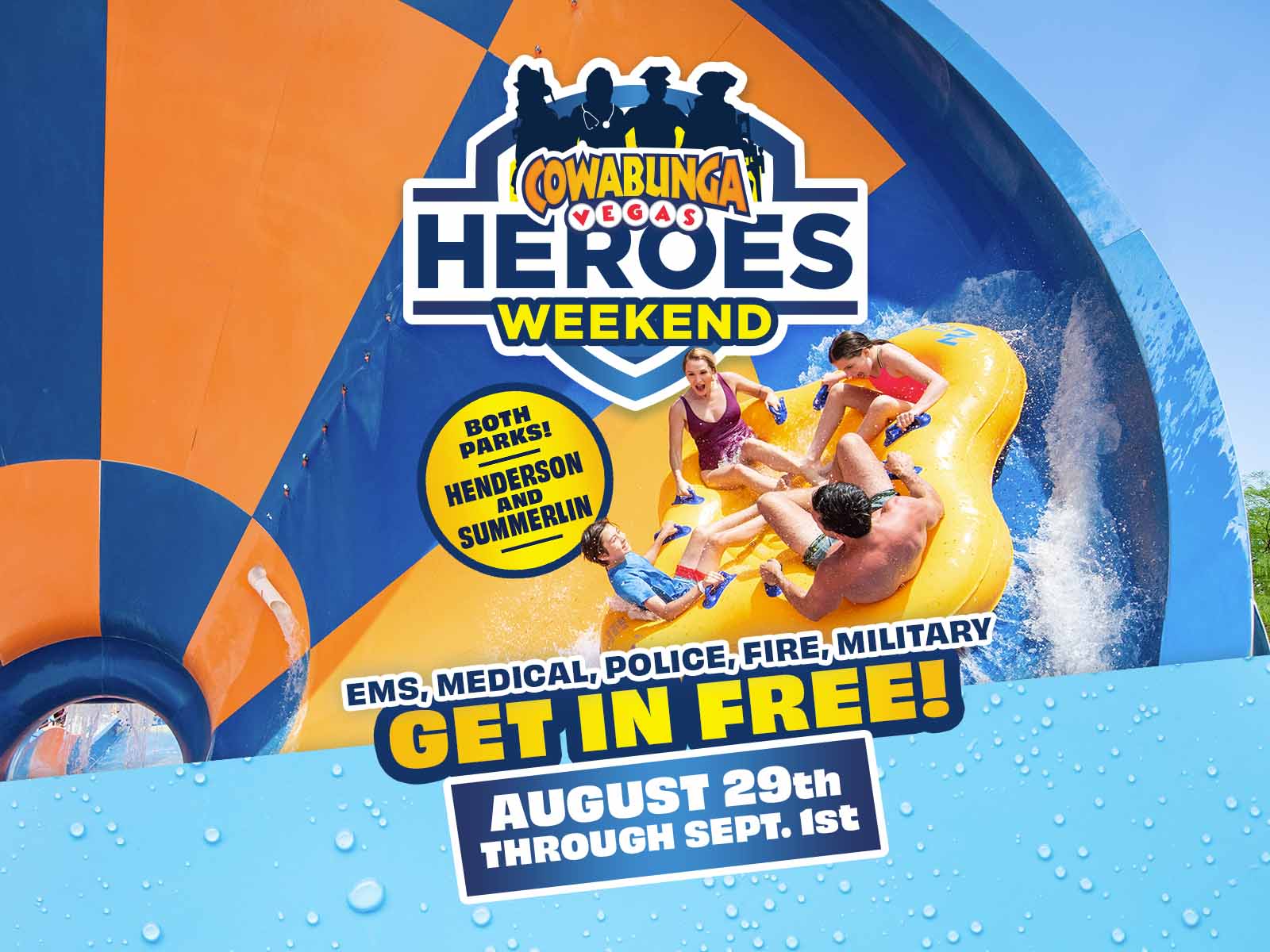 CBV - Heroes Weekend August 29th-September 1st