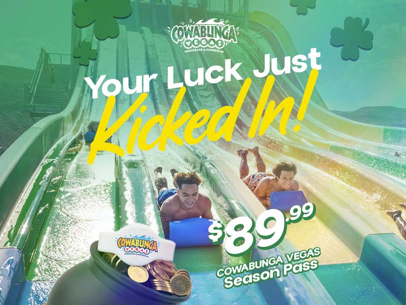 Your Luck Just Kicked In! $89.99 Season Pass