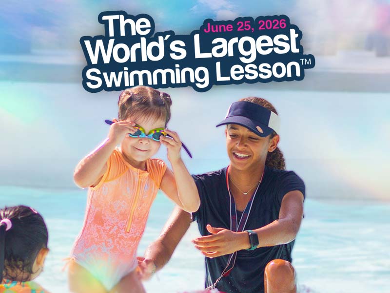 The Worlds Largest Swimming Lesson