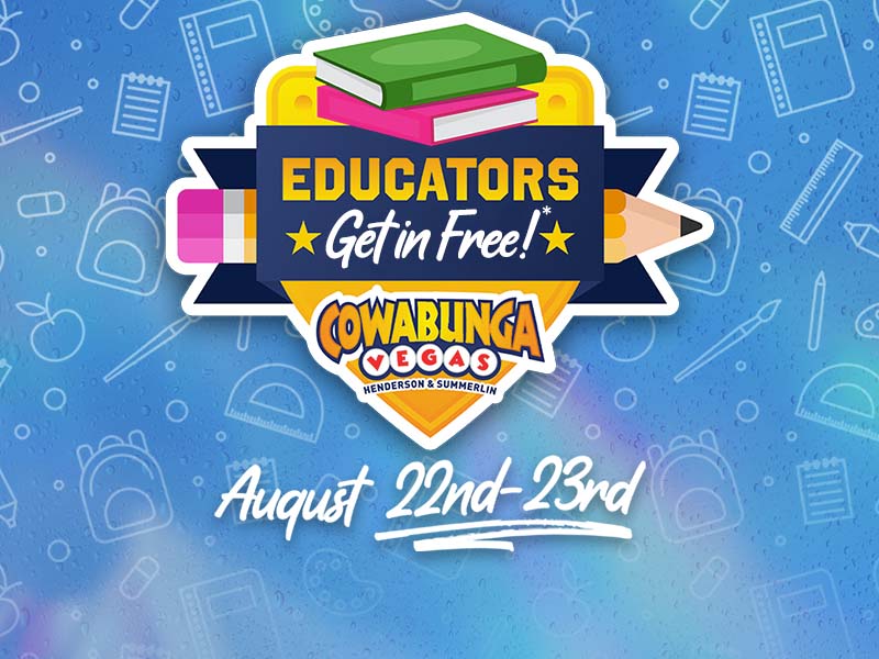Educators Get in Free! Leave the School, Hit the Pool!